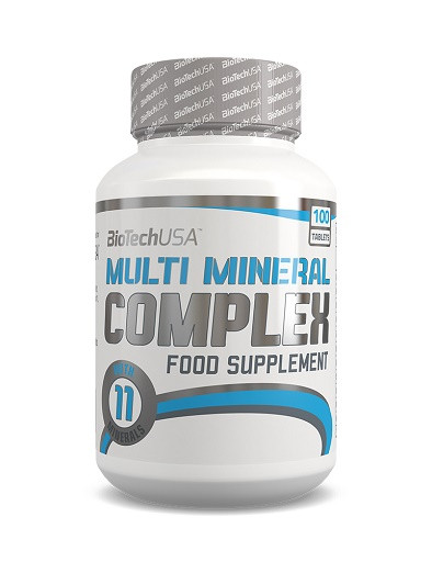 BioTech Multi Mineral Complex 100 Tabl. | ROUGHBULL FITNESS