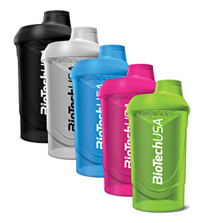 BioTech Wave Shaker 600ml Blau | ROUGHBULL FITNESS