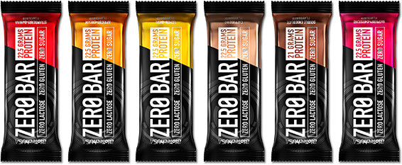 BioTech Zero Bar - 20x 50g Chocolate Hazelnut | ROUGHBULL FITNESS
