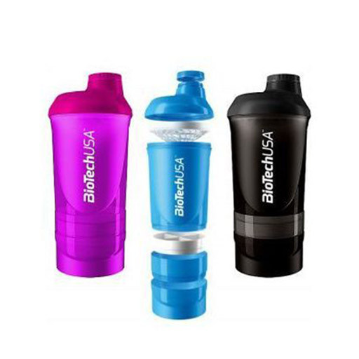 BioTech Smartshaker 600ml blau | ROUGHBULL FITNESS