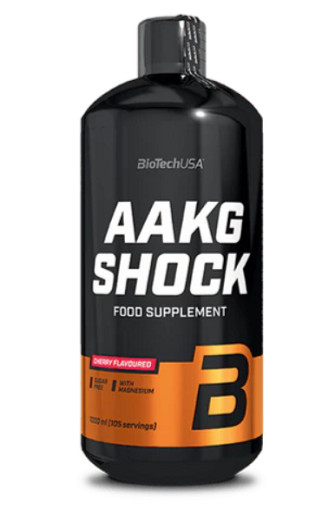 BioTech AAKG Shock Extreme 1000ml Orange | ROUGHBULL FITNESS