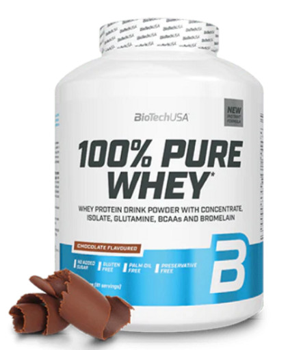 BioTech 100% Pure Whey 2270g Neutral | ROUGHBULL FITNESS