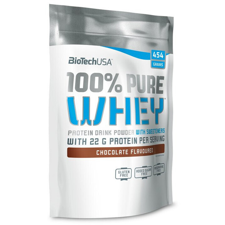 BioTech 100% Pure Whey 454g | ROUGHBULL FITNESS