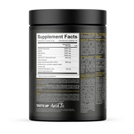 Dedicated EPIC Muscle Building Formula 425g Lemon | ROUGHBULL FITNESS