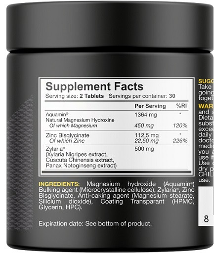 Dedicated ZM-z 60 Kapseln | ROUGHBULL FITNESS