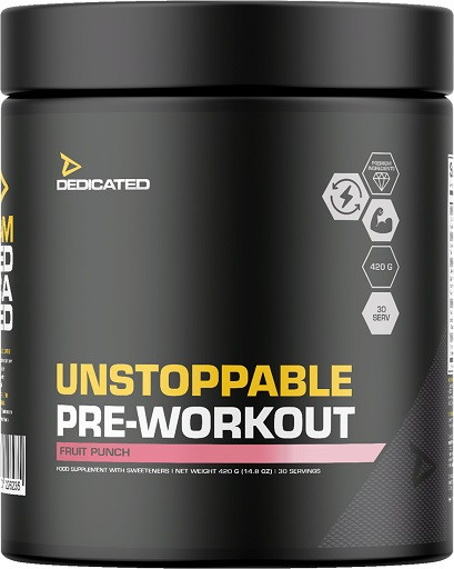 Dedicated Unstoppable 420g Tropical | ROUGHBULL FITNESS