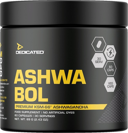Dedicated Ashwa-Bol 60 Kapseln | ROUGHBULL FITNESS