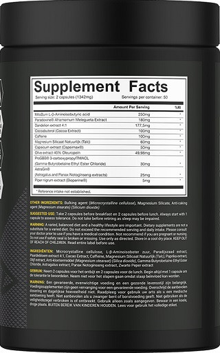 Dedicated Lipo-Bol 100 Kapseln | ROUGHBULL FITNESS