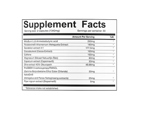 Dedicated Lipo-Bol 100 Kapseln | ROUGHBULL FITNESS