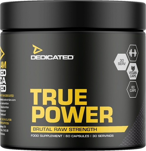 Dedicated True Power 60 Kapseln | ROUGHBULL FITNESS