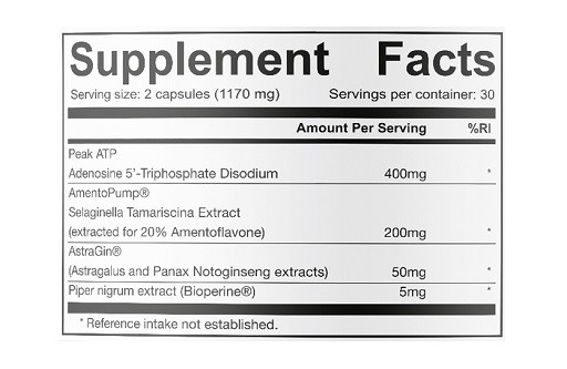 Dedicated True Power 60 Kapseln | ROUGHBULL FITNESS