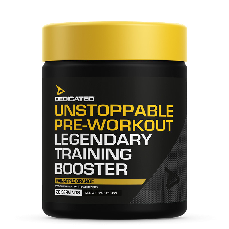 Dedicated Unstoppable 225g Pineapple Orange | ROUGHBULL FITNESS