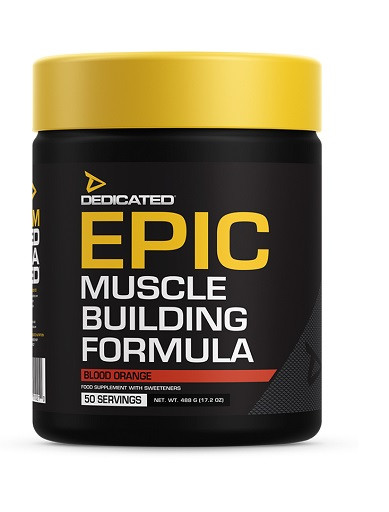 Dedicated Epic V.2 - 550g red candy | ROUGHBULL FITNESS