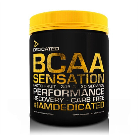 Dedicated BCAA Sensation  V.2 30 Serv.  Green Apple | ROUGHBULL FITNESS
