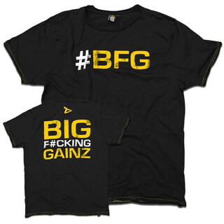 Dedicated T-Shirt "Big Fucking Gainz"