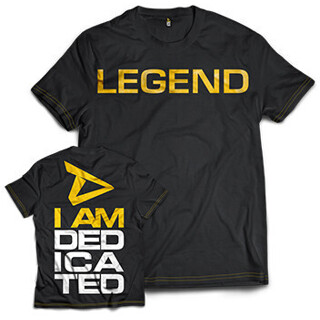 Dedicated T-Shirt "Legend" | ROUGHBULL FITNESS
