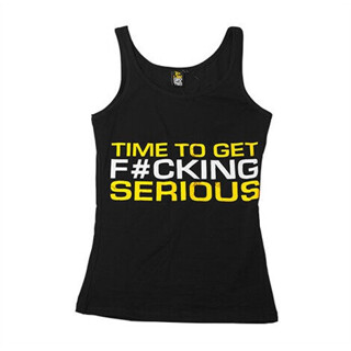 Dedicated Women Tank "Time To Get Serious" | ROUGHBULL FITNESS