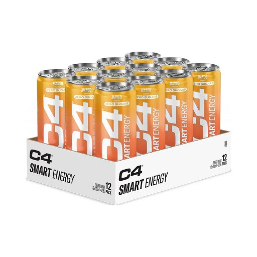 Cellucor C4 Smart Energy 12x330ml Mango | ROUGHBULL FITNESS