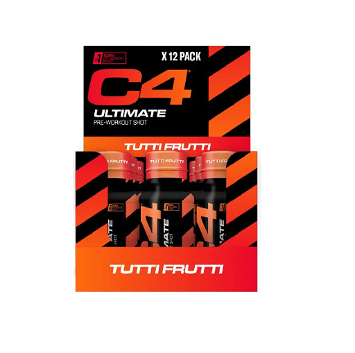 Cellucor C4 Ultimate Pre-Workout Shot 12x60ml Tutti Frutti | ROUGHBULL FITNESS