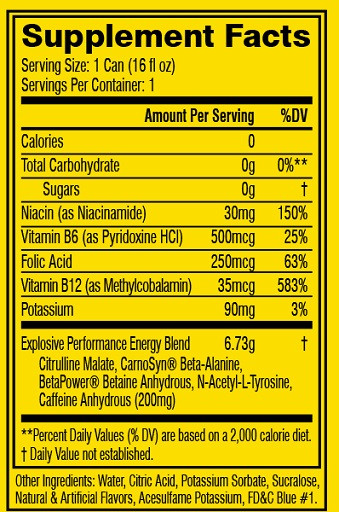 Cellucor C4 Energy 12x500ml Pineapple Head | ROUGHBULL FITNESS