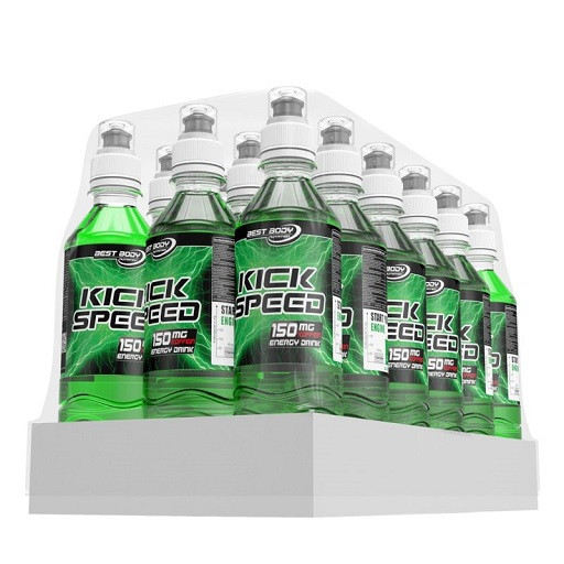 Best Body Kick Speed Drink (18x500ml) Fruit Punch | ROUGHBULL FITNESS