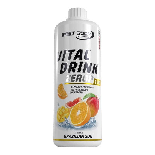 Best Body Vital Drink 1:80 - 1000ml Pfirsich Maracuja | ROUGHBULL FITNESS