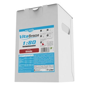Best Body Vital Drink 1:80 - 5000ml - Bag in Box Kirsche | ROUGHBULL FITNESS