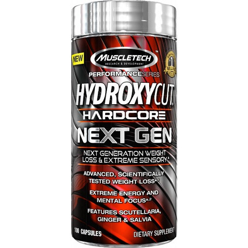 Muscletech Hydroxycut Hardcore Next Gen 100 Kapseln | ROUGHBULL FITNESS