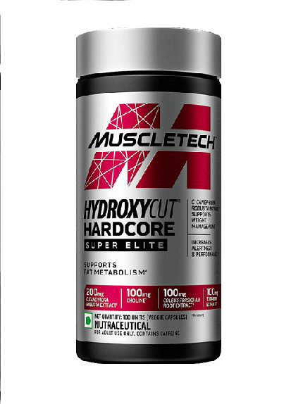 Muscletech Hydroxycut Hardcore SUPER Elite 100 Caps | ROUGHBULL FITNESS