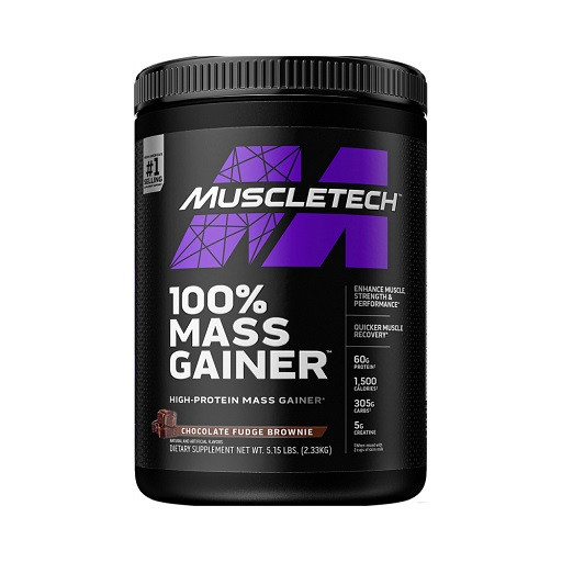 Muscletech 100% Mass gainer 5,15lbs Chocolate Fudge Brownie | ROUGHBULL FITNESS