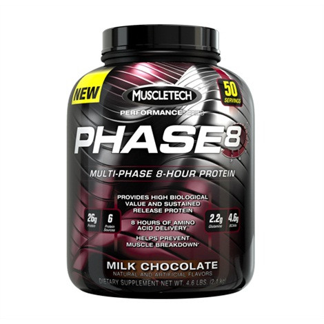 Muscletech Phase8 Protein 2,1kg Milk Chocolate | ROUGHBULL FITNESS