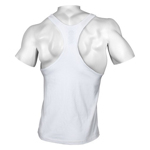 Gold´s Gym Classic Stringer Tank Top - Weiß M | ROUGHBULL FITNESS