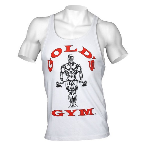 Gold´s Gym Classic Stringer Tank Top - Weiß XL | ROUGHBULL FITNESS