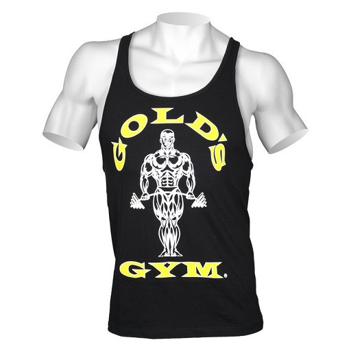 Gold´s Gym Classic Stringer Tank Top - Schwarz S | ROUGHBULL FITNESS
