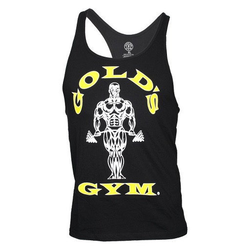Gold´s Gym Classic Stringer Tank Top - Schwarz XL | ROUGHBULL FITNESS