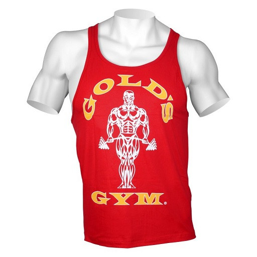 Gold´s Gym Classic Stringer Tank Top - Rot XL | ROUGHBULL FITNESS