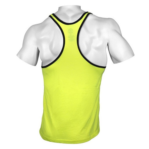 Gold´s Gym Muscle Joe Contrast Stringer Tank - Neon XL | ROUGHBULL FITNESS