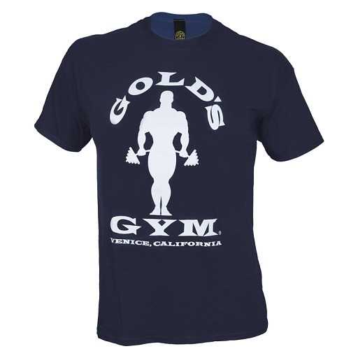 Gold´s Gym CSPT104 T-Shirt  navy S | ROUGHBULL FITNESS