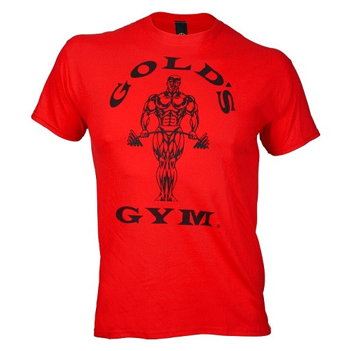 Gold´s Gym CSPT108 T-Shirt - rot M | ROUGHBULL FITNESS