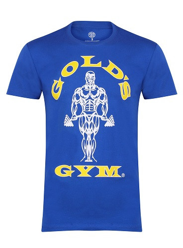 Gold´s Gym GGTS002 Muscle Joe T-Shirt - royal XL | ROUGHBULL FITNESS