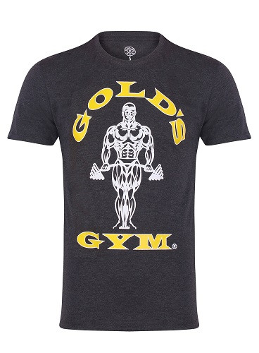 Gold´s Gym GGTS002 Muscle Joe T-Shirt - charcoal S | ROUGHBULL FITNESS