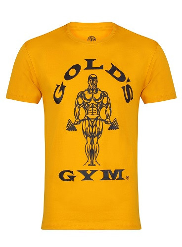 Gold´s Gym GGTS002 Muscle Joe T-Shirt - gold M | ROUGHBULL FITNESS