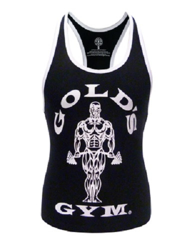 Gold´s Gym GGLVST021  - Ladies Loose Fit Tank - black M | ROUGHBULL FITNESS
