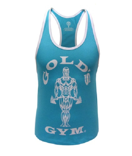 Gold´s Gym GGLVST021  - Ladies Loose Fit Tank - turquoise S | ROUGHBULL FITNESS