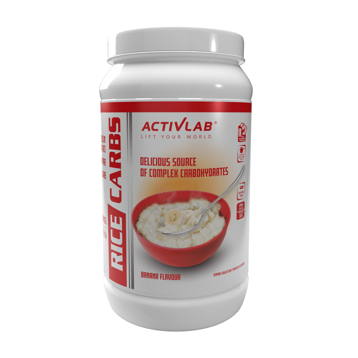 Activlab Rice Carbs 1000g Banane | ROUGHBULL FITNESS