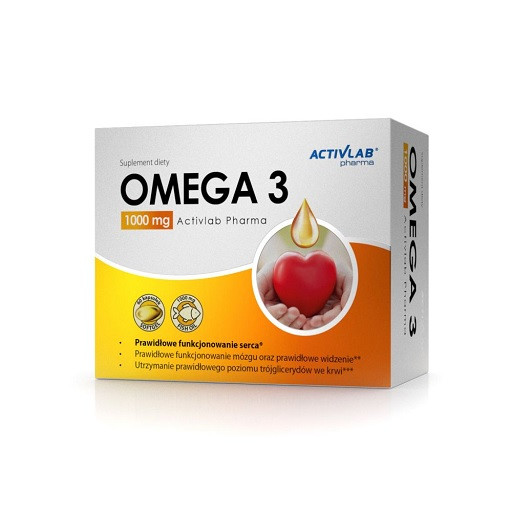 Activlab Omega 3 1000mg 60 Kapseln | ROUGHBULL FITNESS