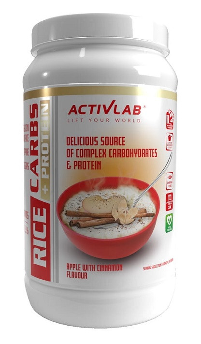 Activlab Rice Carbs&Protein 1000g Apfel Zimt | ROUGHBULL FITNESS
