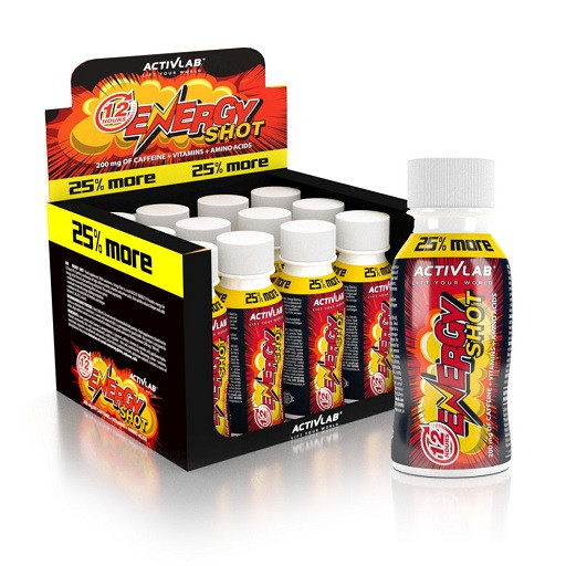 Acitvlab Energy Shot 12 x 80ml Orange | ROUGHBULL FITNESS