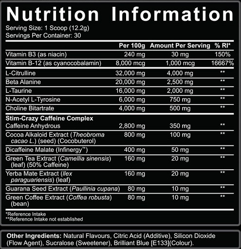 Rich Piana 5% Nutrition 5150 300g - Blue Ice | ROUGHBULL FITNESS