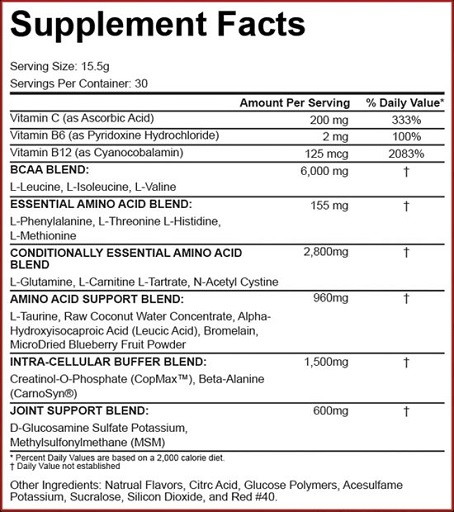 Rich Piana 5% Nutrition AllDayYouMay 465g Bue Raspberry | ROUGHBULL FITNESS